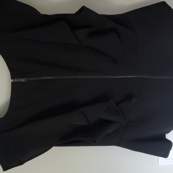 BCBGMAXAZRIA, black, full back zipper, size large - Picture 2 of 5